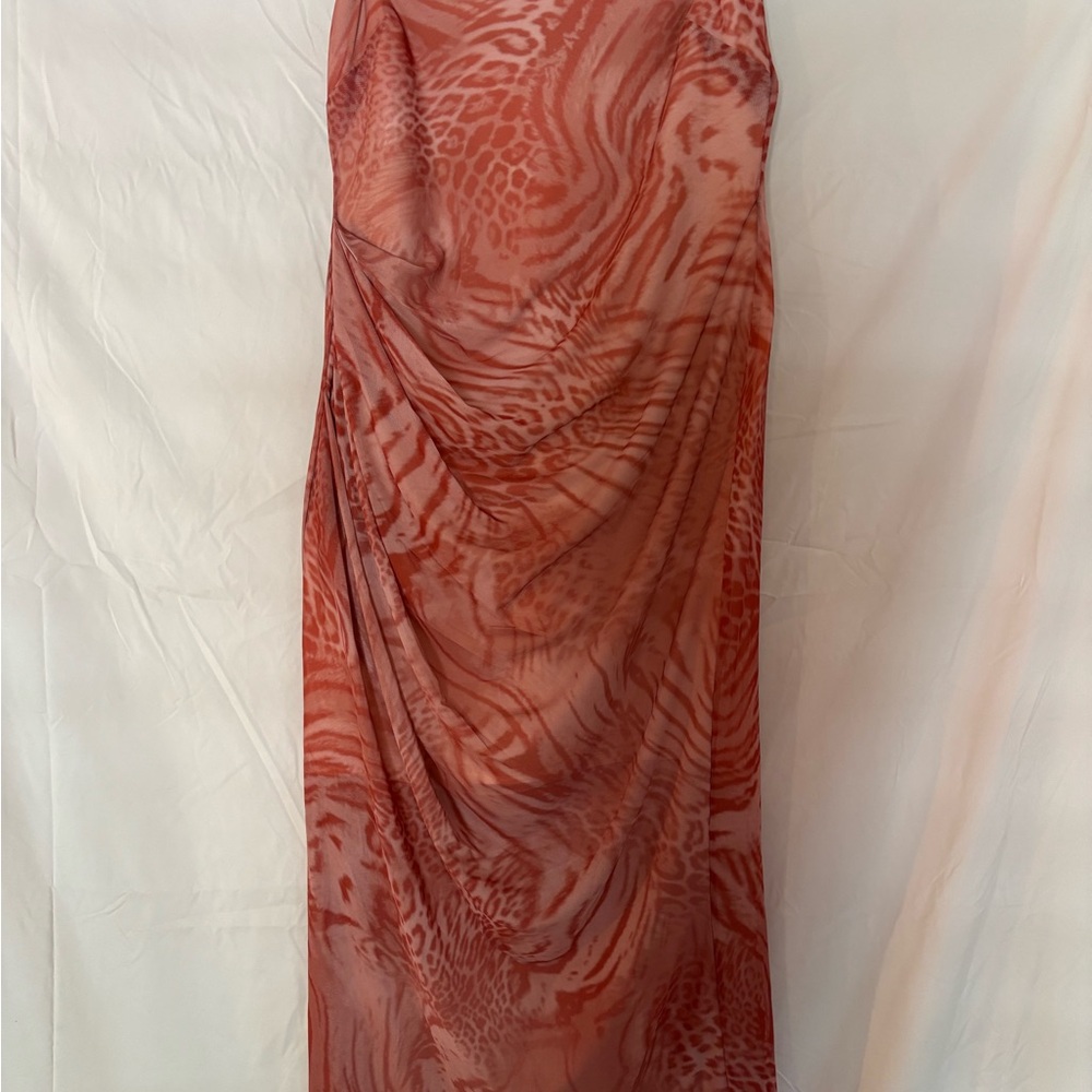 ASOS Animal Print Maxi Dress